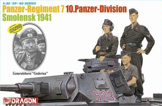 DRA6655 1/35 PANZER REG 7 10 PZER DIV 1941