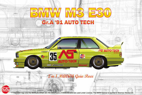 PLAPN24014 1/24 BMW M3 E30 GR.A '91 AUTO TECH