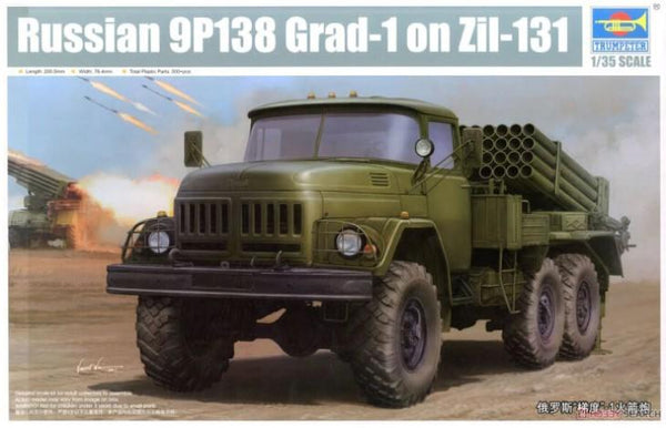 TRU01032 1/35 RUSSIAN 9P138 GRAD-1 on ZIL-131