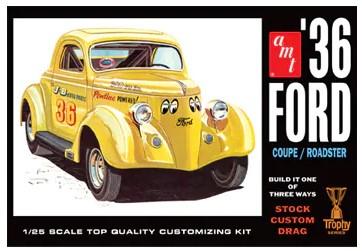 AMT824 1/25 1936 FORD CUSTOMIZING KIT