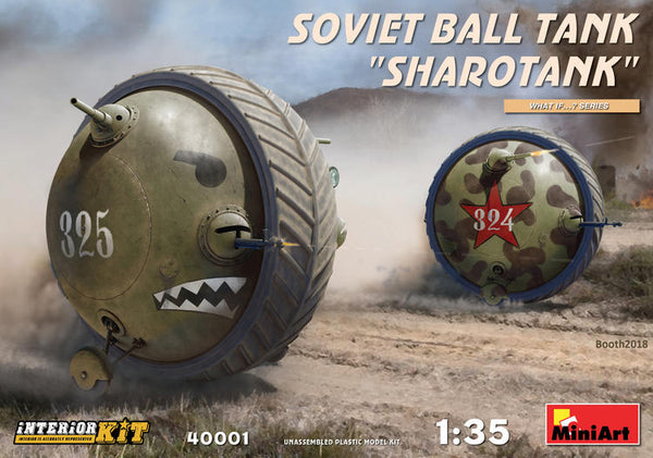MIN40001 1/35 SOVIET BALL TANK "SHAROTANK"
