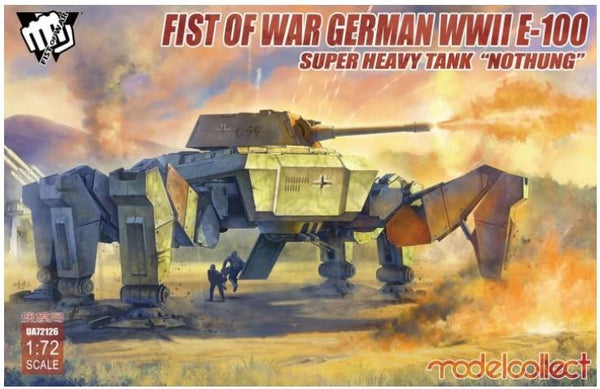 MOD72126 1/72 FIST OF WAR GERMAN E-100 "NOTHUNG"